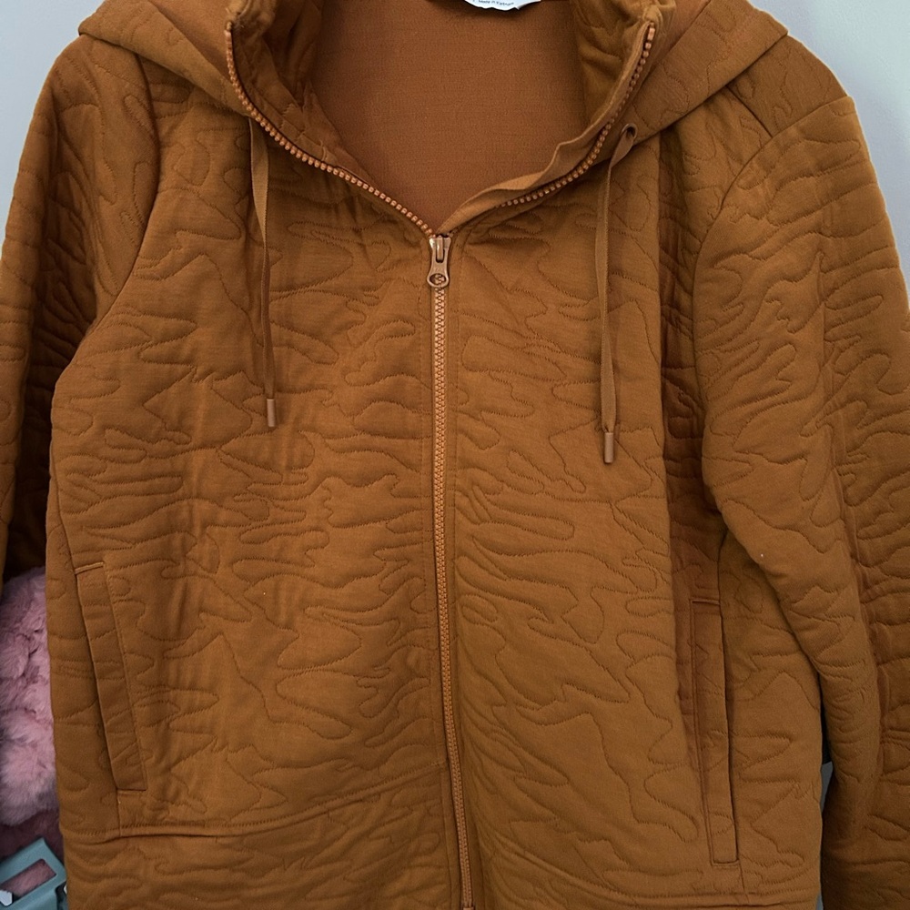 DSG Quilted Tan Hoodie